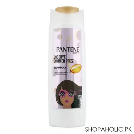 pantene pro v goodbye summer frizz shampoo, 360ml main image