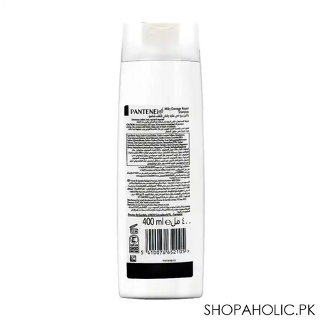 pantene pro v milky damage repair shampoo, 400ml image2