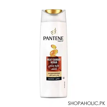 pantene pro v milky damage repair shampoo, 400ml main image