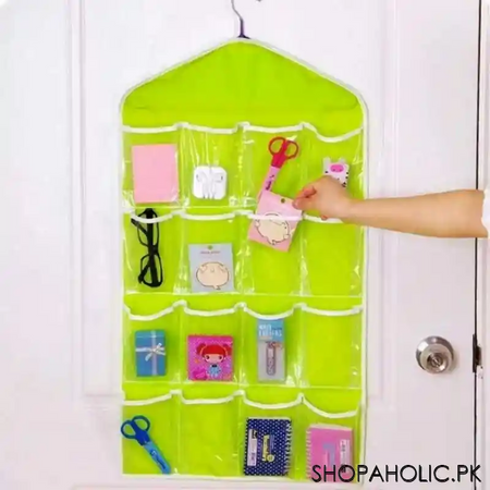 parachute 16 pockets multilayer wardrobe hanging organizer image4