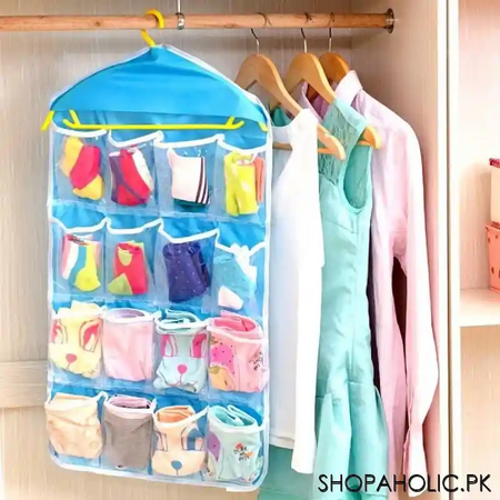 parachute 16 pockets multilayer wardrobe hanging organizer image5