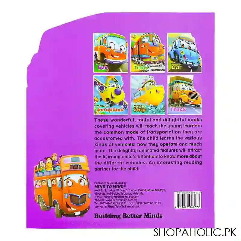 Paramount All About Me Bus, Book For Kids - Image 2