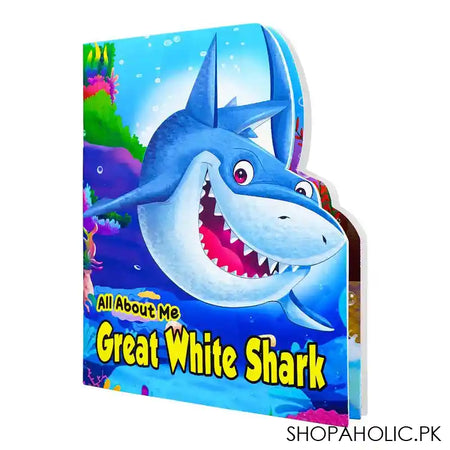 Paramount All About Me Great White Shark, Book For Kids - Main Image