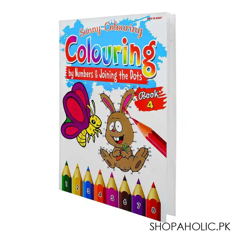 Paramount Coloring By Numbers & Joining The Dots Book, Sunny Coloring Book - Main Image