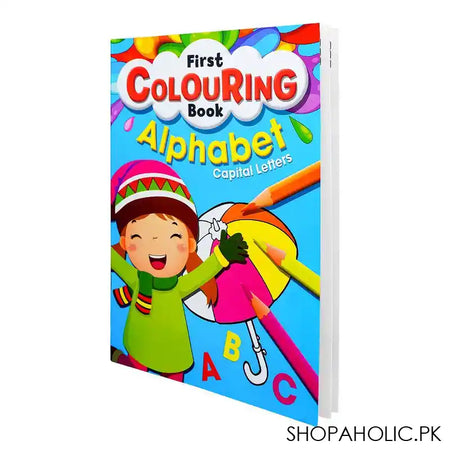Paramount First Coloring Book, Alphabet (Capital) - Main Image
