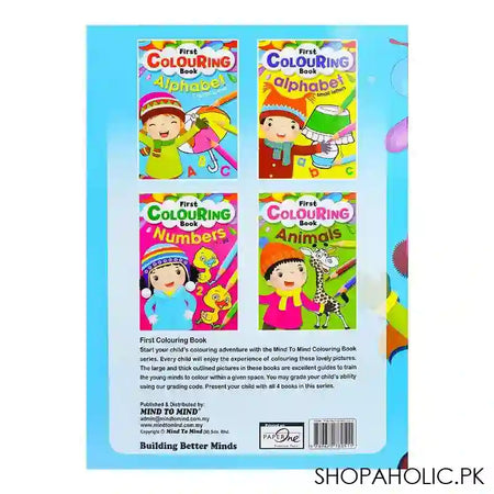 Paramount First Coloring Book, Alphabet (Capital) - Image 2