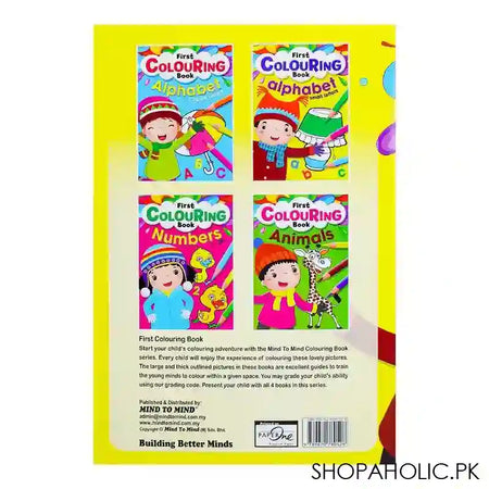 Paramount First Coloring Book, Alphabet (Small Letters) - Image 2
