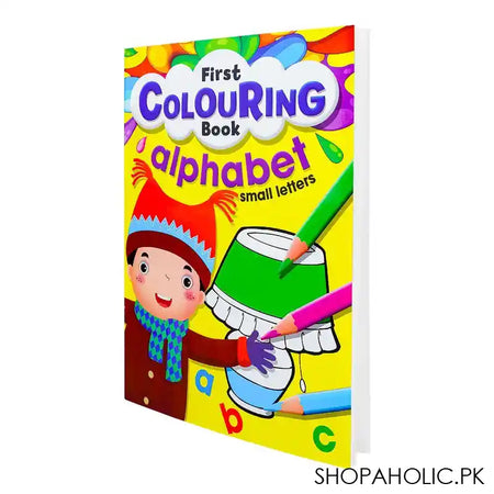 Paramount First Coloring Book, Alphabet (Small Letters) - Main Image