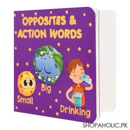 Paramount Little Hand's Board Books: Opposites & Action Words - Main Image