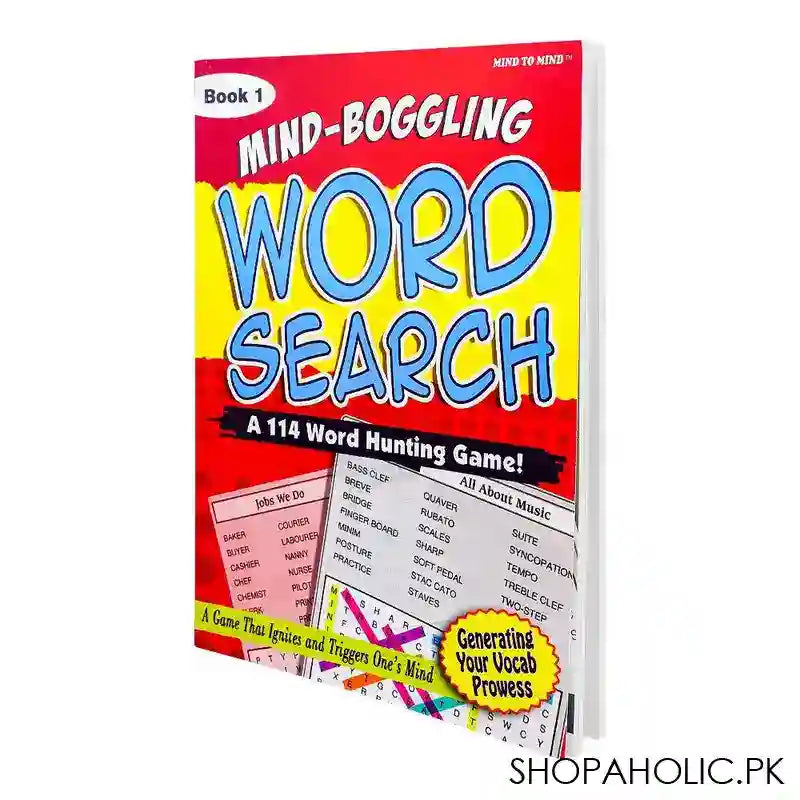 Paramount Mind Boggling Word Search Book 1 - Main Image