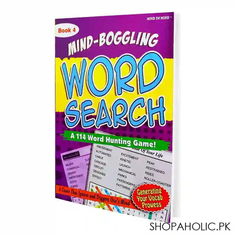 Paramount Mind Boggling Word Search Book 4 - Main Image