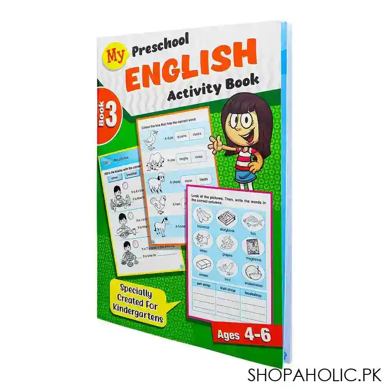 Paramount My Preschool English Activity Book 3, (Pb) - Main Image