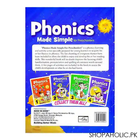 Paramount Phonics Made Simple, Book For Preschoolers, Book 2 - Image 2