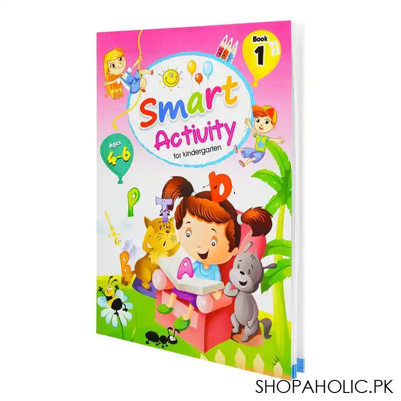 Paramount Smart Activity Book For Kindergarten, For 4-6 Year Kids, Book 1 - Main Image