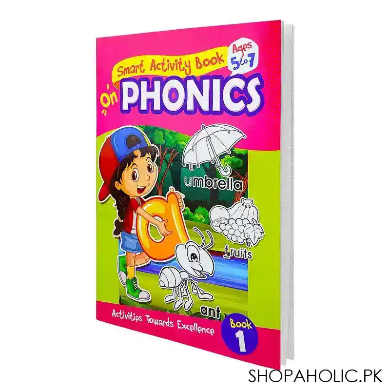 Paramount Smart Activity Book On Phonics, For 5 To 7 Year Kids, Book 1 - Main Image