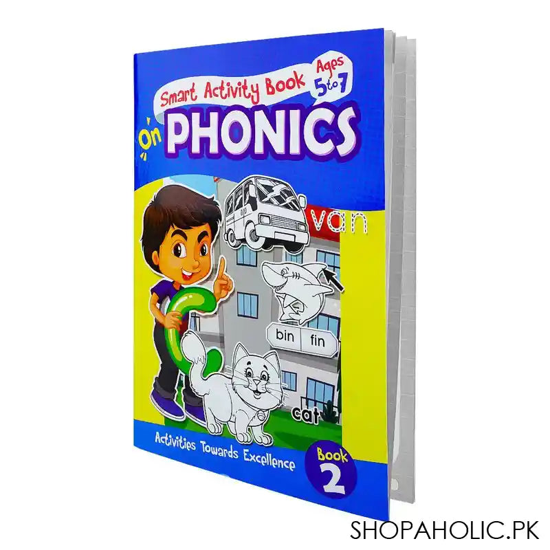 Paramount Smart Activity Book On Phonics, For 5 To 7 Year Kids, Book 2 - Main Image