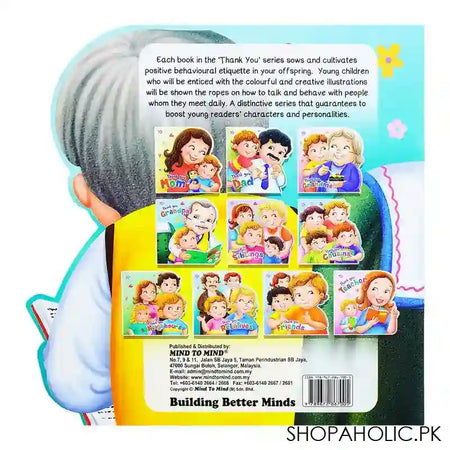 Paramount Thank You Grandpa, Book For Kids - Image 2