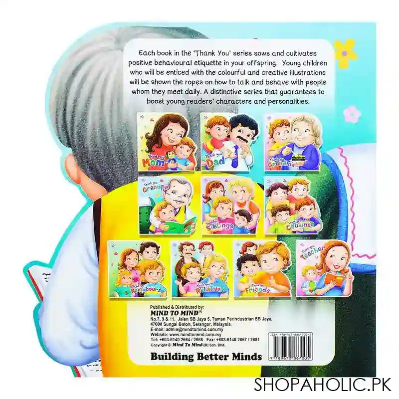 Paramount Thank You Grandpa, Book For Kids - Image 2