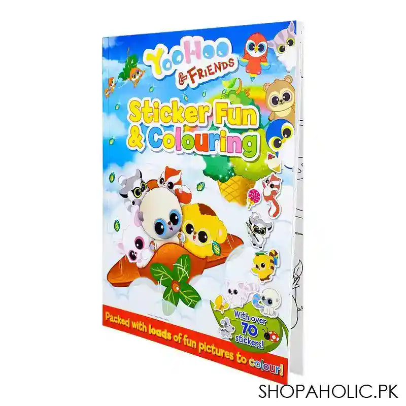 Paramount Yoohoo & Friends, Sticker Fun & Coloring Book - Main Image