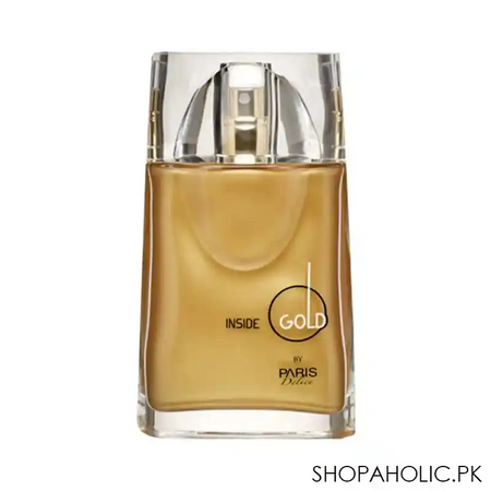 paris delice inside gold eau de parfum, for men & women, 100ml main image