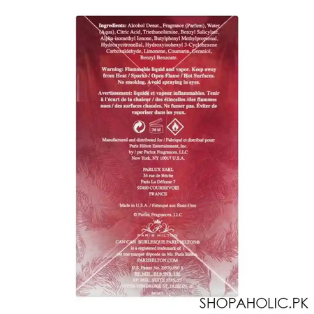paris hilton can burlesque eau de parfum, for women, 100ml image4