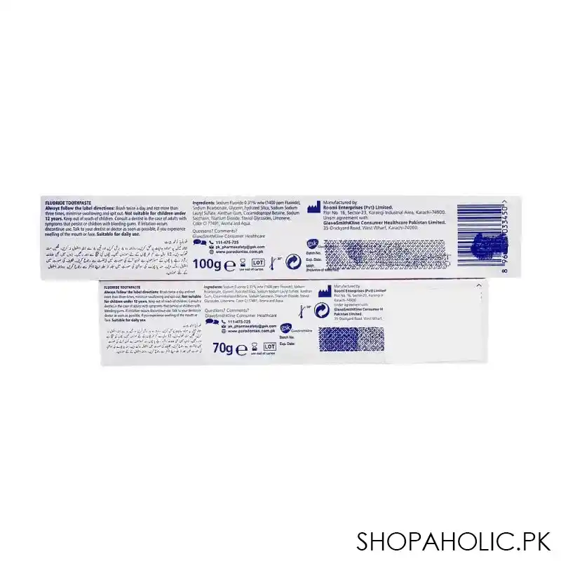 parodontax extra fresh complete protection toothpaste 100g + 70g saver pack image4