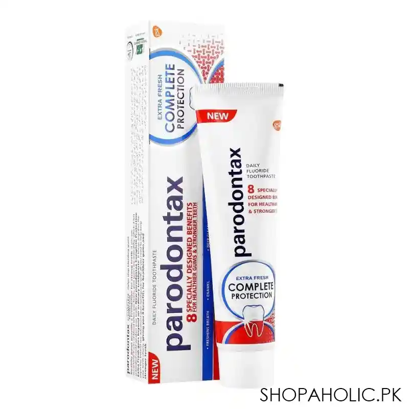 parodontax extra fresh complete protection toothpaste, 100g main image