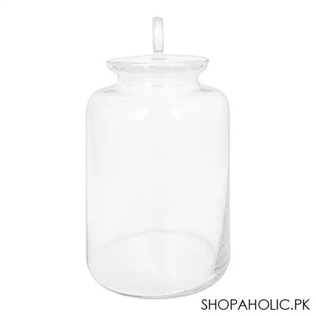 Pasabahce Glass Kitchen Jar With Lids, Glass Storage Containers, 10.25 Inches, 98677 - Main Image