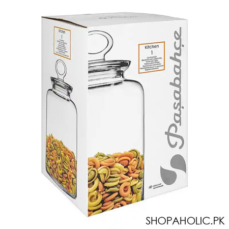 Pasabahce Glass Kitchen Jar With Lids, Glass Storage Containers, 10.25 Inches, 98677 - Image 3