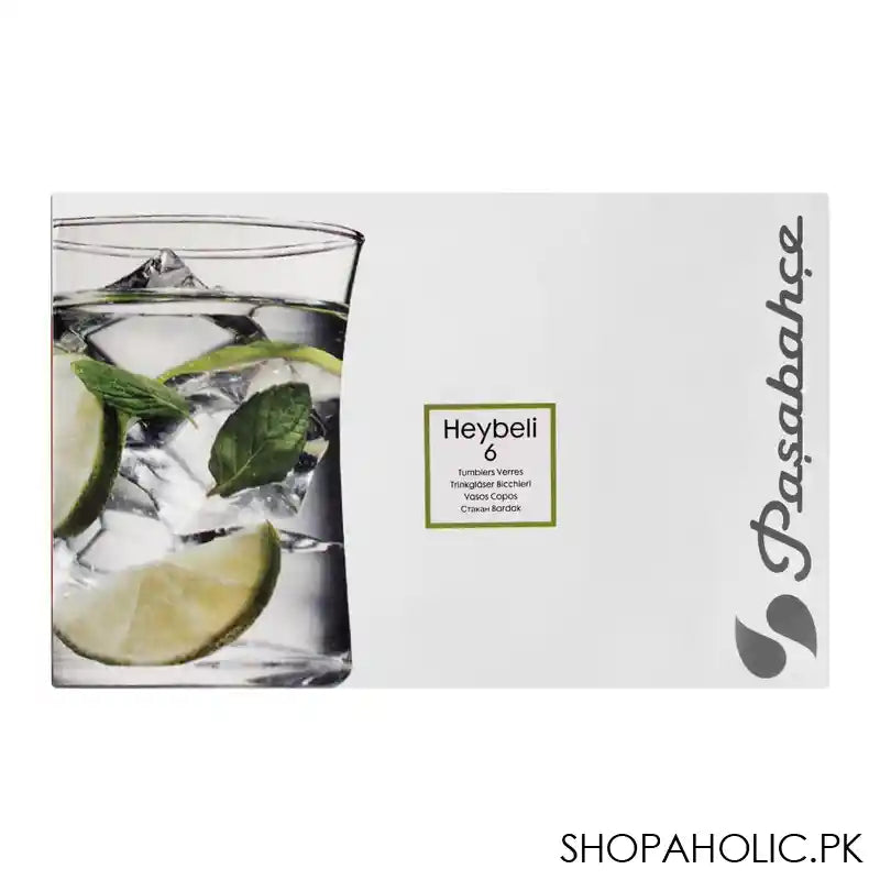 Pasabahce Heybeli Glass Set, 6 Pieces, 420322 - Image 2