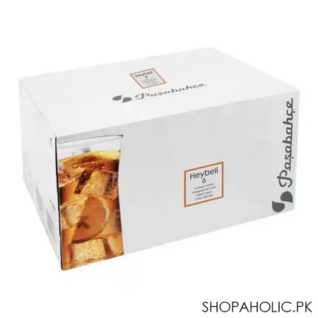 pasabahce heybeli hb tumbler glass set, 6 pieces, 420845 image2