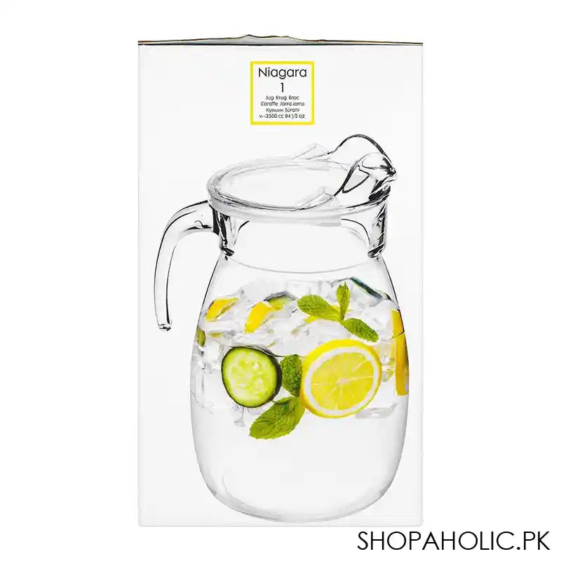 Pasabahce Niagara Glass Jug, 43864 - Image 3