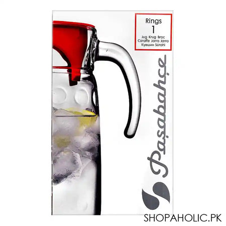 Pasabahce Ring Jug With Cover, 1.6 Liters, 43794 - Image 3