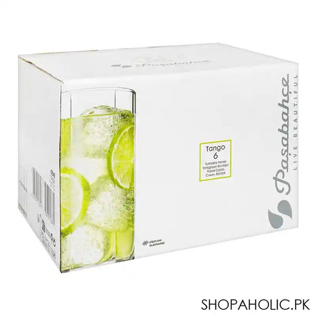 Pasabahce Tango Tumbler Set, Water Glass, 6-Pack, 42942-04 - Image 2