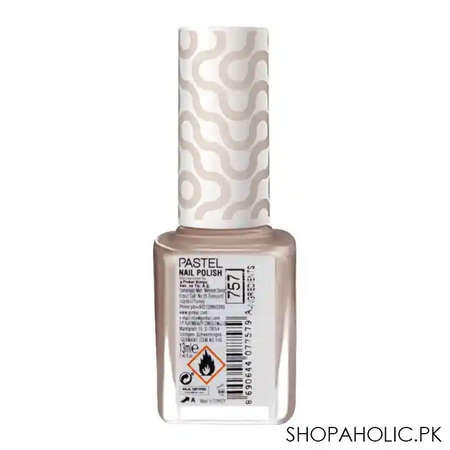 pastel nude nail polish 13ml, 757 grege image2