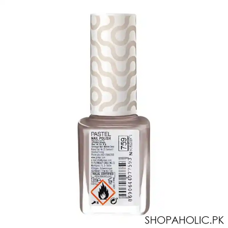 pastel nude nail polish 13ml, 759 buff image2