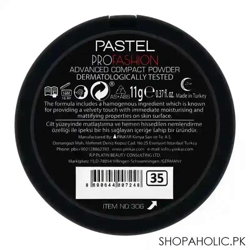 pastel pro fashion advanced compact powder, 35 image3