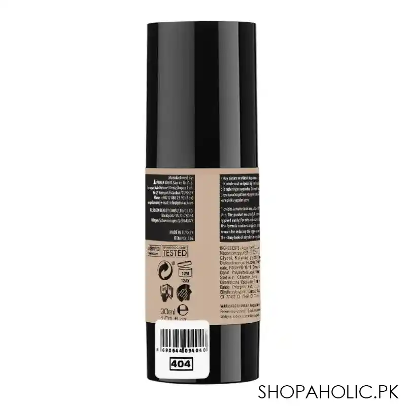 pastel pro fashion hi corrector high coverage liquid foundation, 404 image2