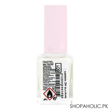 pastel pure nail polish, 601, 13ml image2