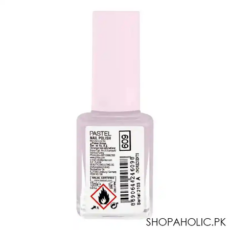 pastel pure nail polish, 609, 13ml image2