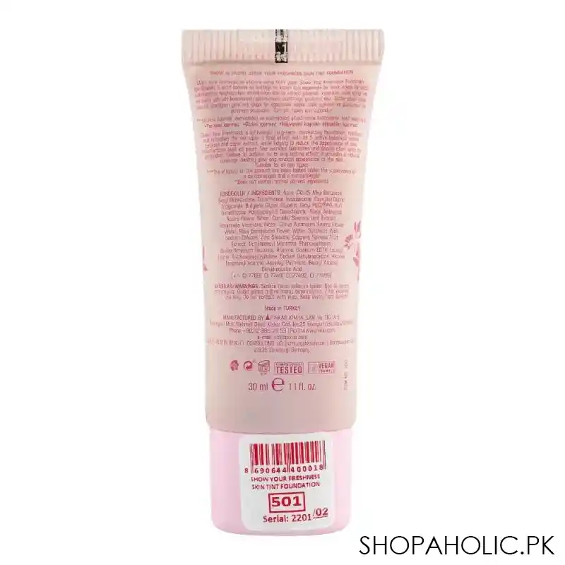 pastel show by pastel show your freshness skin tint foundation, 501 image2