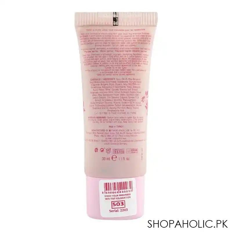 pastel show by pastel show your freshness skin tint foundation, 503 image2
