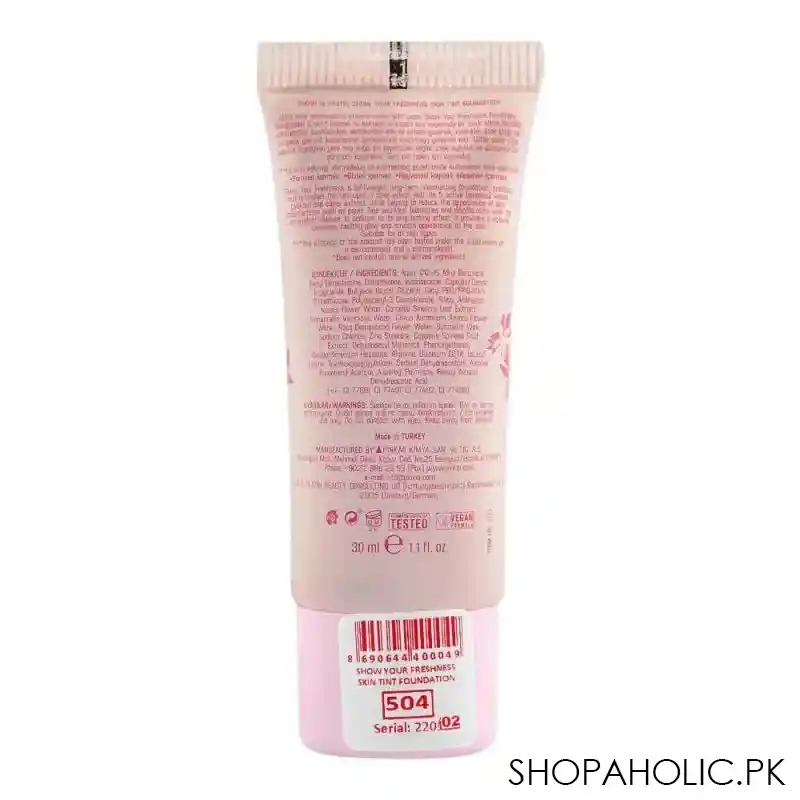 pastel show by pastel show your freshness skin tint foundation, 504 image2