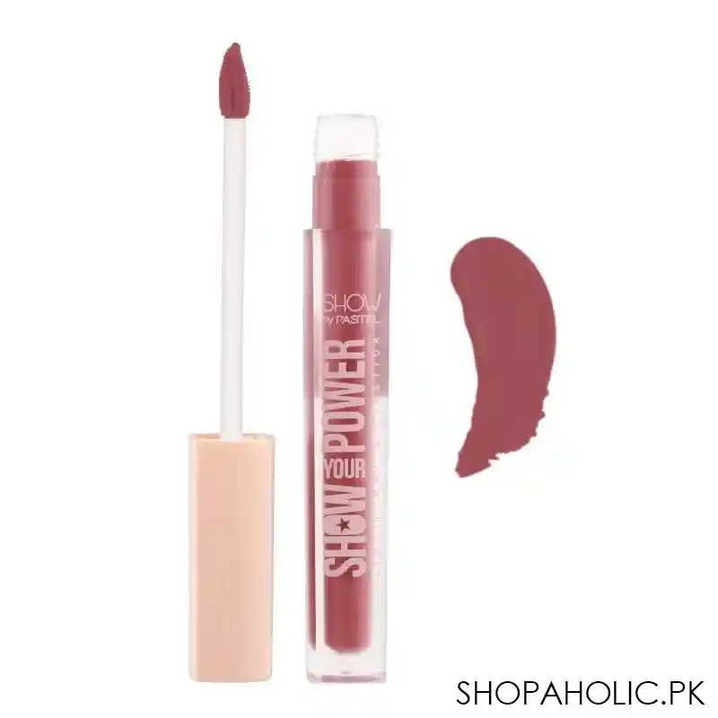 pastel show by pastel show your power liquid matte lipstick, 601 main image