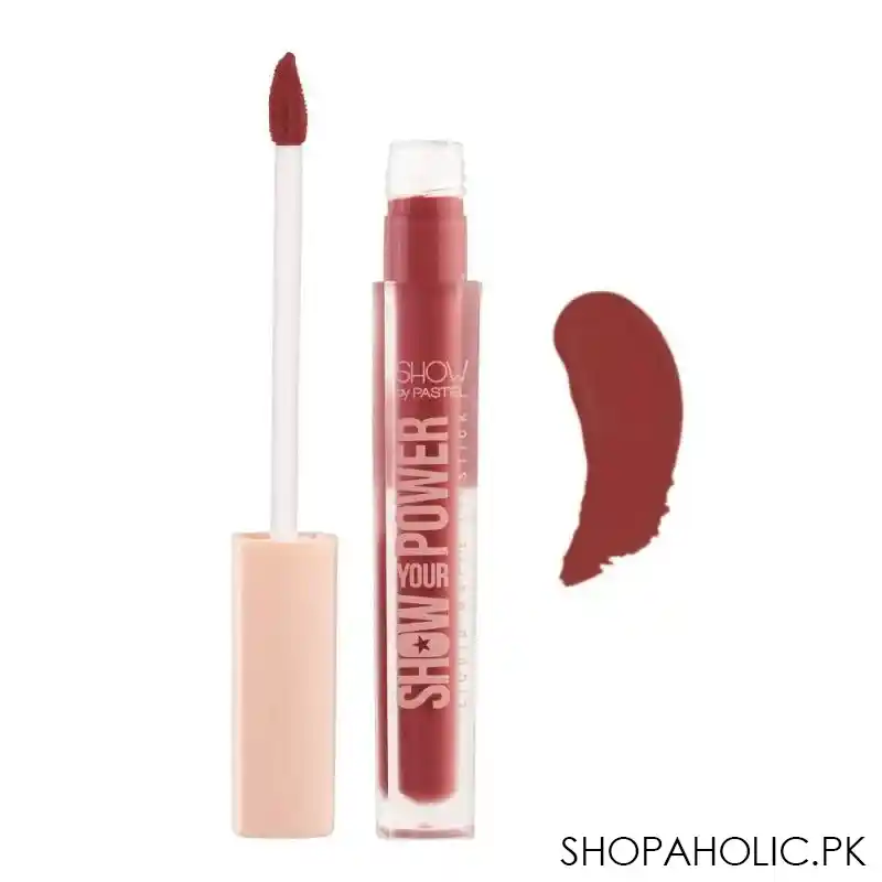 pastel show by pastel show your power liquid matte lipstick, 604 main image