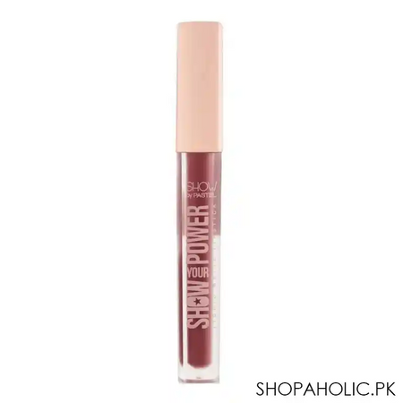 pastel show by pastel show your power liquid matte lipstick, 605 image2