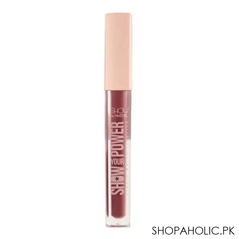 pastel show by pastel show your power liquid matte lipstick, 605 image2