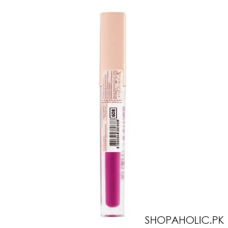 pastel show by pastel show your power liquid matte lipstick, 608 image3