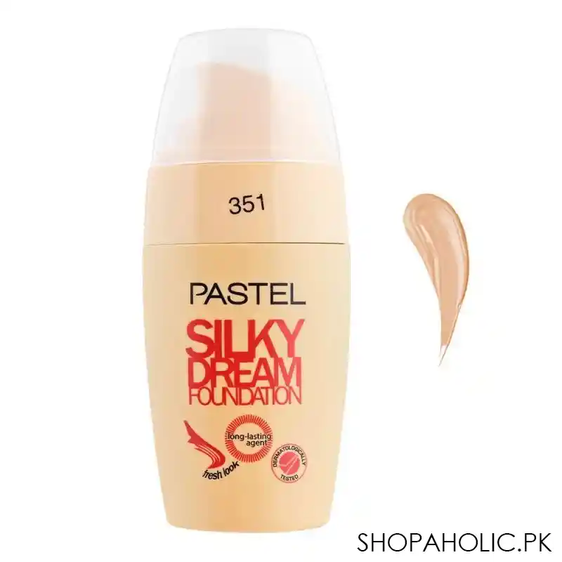 pastel silky dream foundation, 351 main image