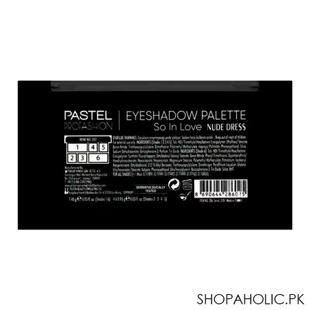 pastel so in love eyeshadow palette, 202 nude dress image3